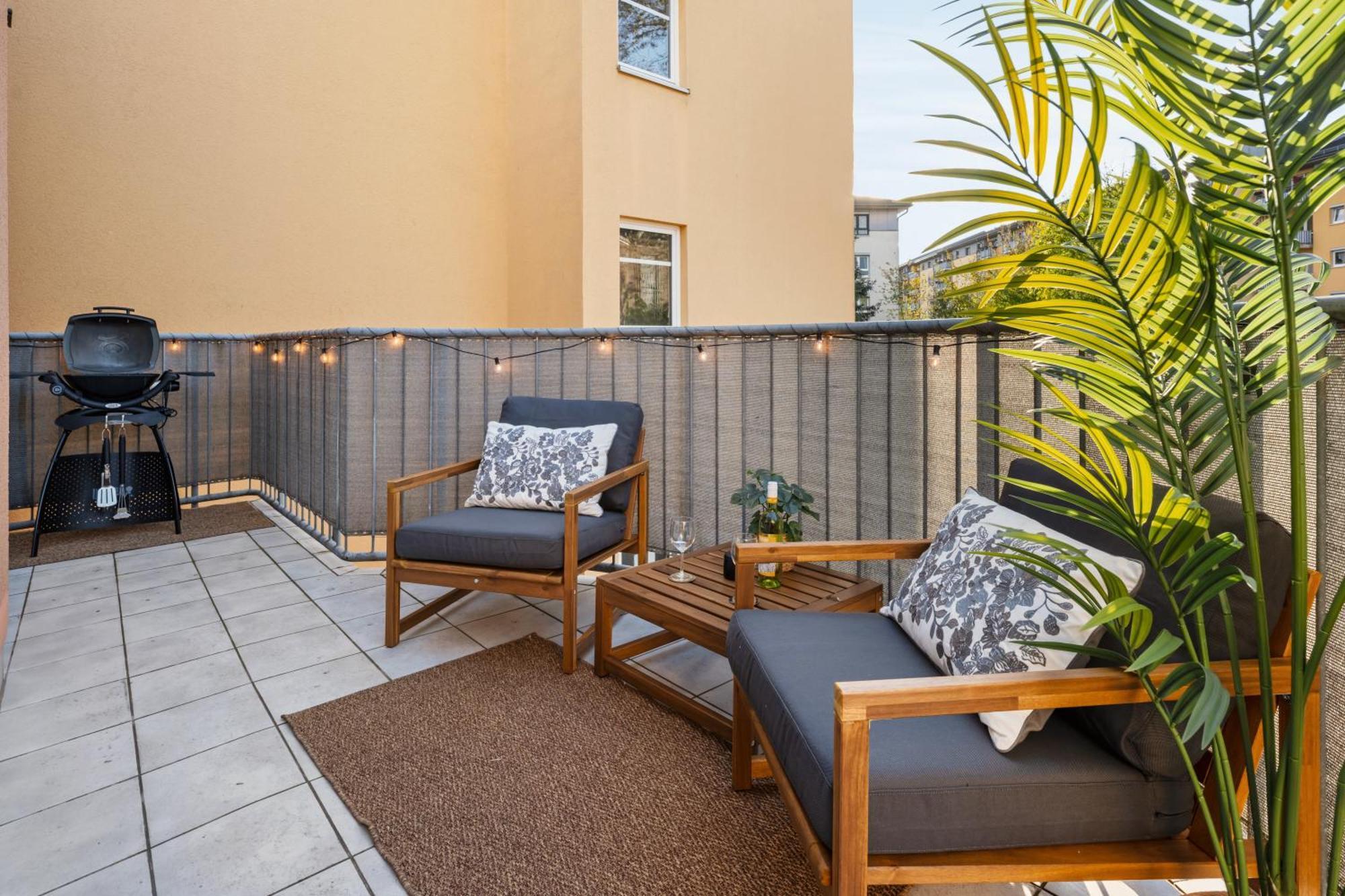 Edler Wohnraum Schwanenteich-Suite Mit Balkon, Kaffeevollautomat, Lift & Parkplatz Zwickau Esterno foto